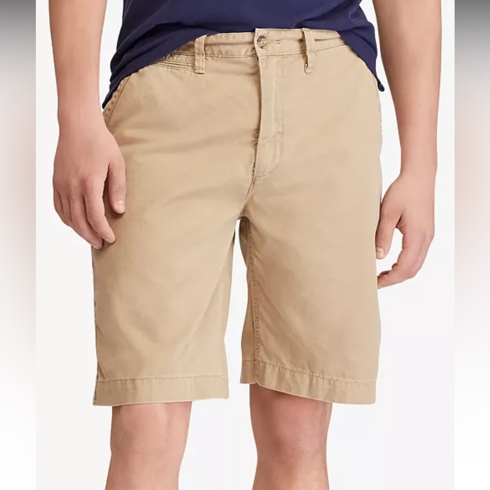 Polo Ralph Lauren Classic Fit Khaki Shorts Size 34 - Picture 3 of 12